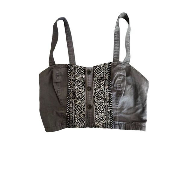 Staring at Stars Tops - Staring at Stars Diamond Crop Top